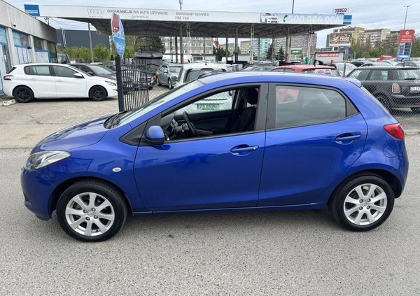 Mazda 2 cena 14900 przebieg: 160000, rok produkcji 2009 z Szczecin małe 742